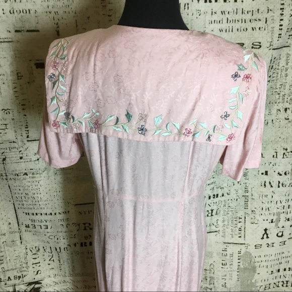 Vintage Karin Stevens Cottage core Dress modest - Picture 6 of 9